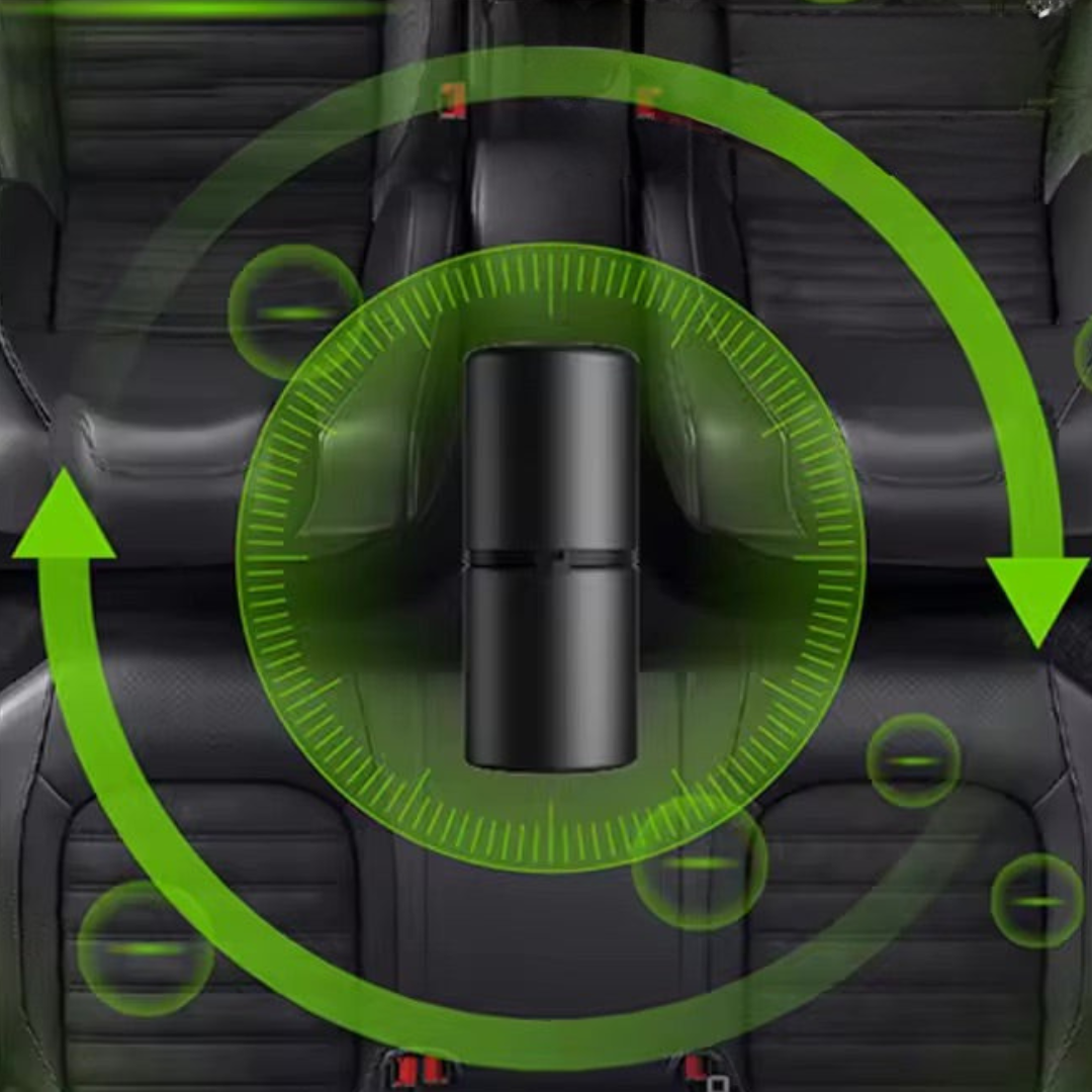 AirClean - Kompakt Luftrenare med USB, Tar Bort 99% av Damm och Allergener