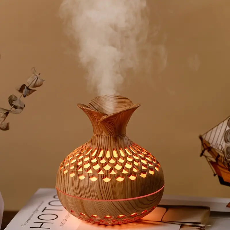 AromaLuxe - Elegant Aromadiffusor med Ultraljudsteknik för Avkoppling