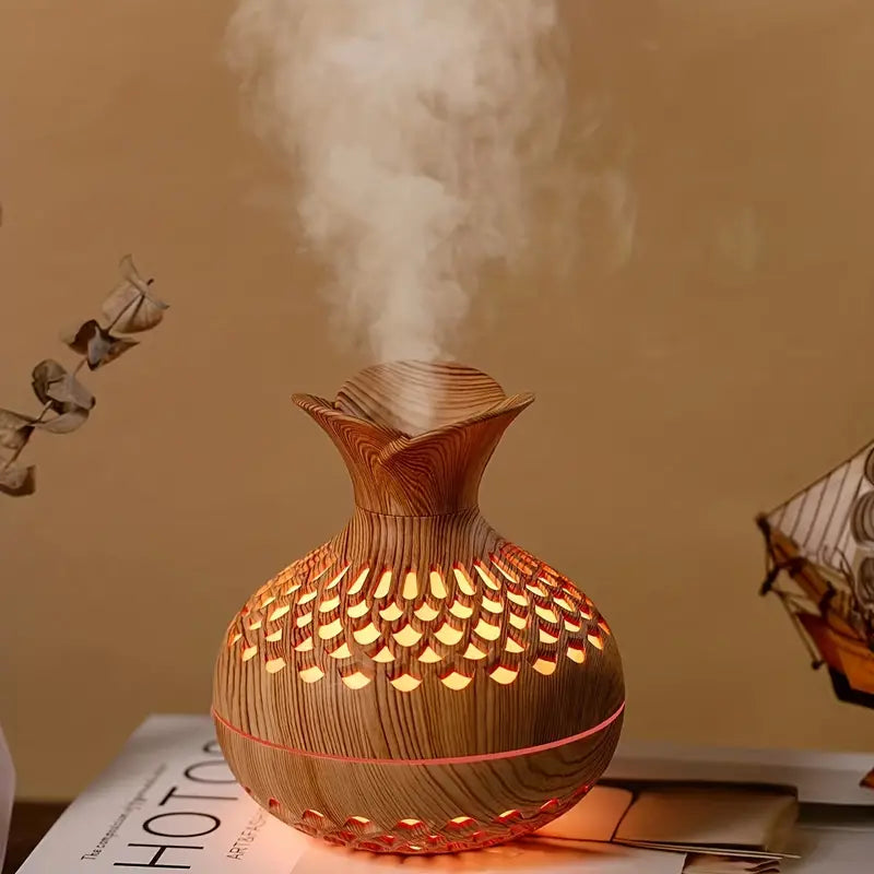 AromaLuxe - Elegant Aromadiffusor med Ultraljudsteknik för Avkoppling