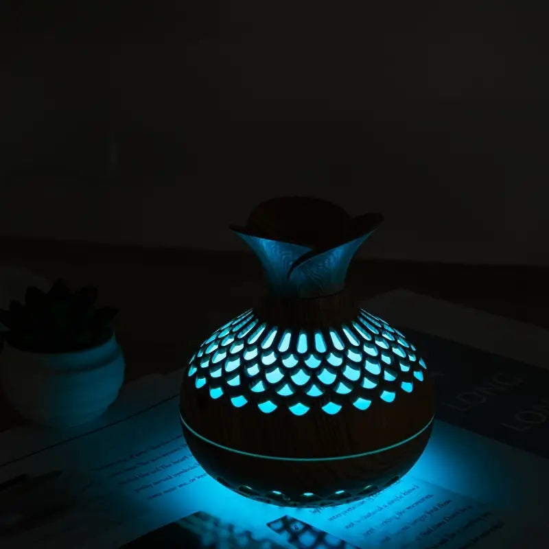 AromaLuxe - Elegant Aromadiffusor med Ultraljudsteknik för Avkoppling