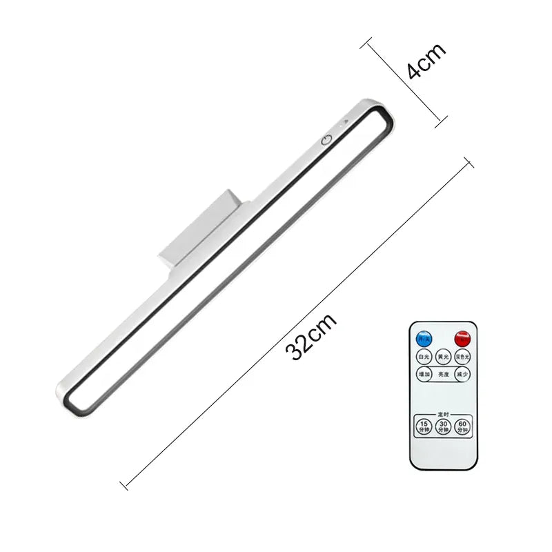 BrightHome - Trådlös Batteridriven LED Lampa med Justerbar Ljusstyrka och Magnetisk Montering