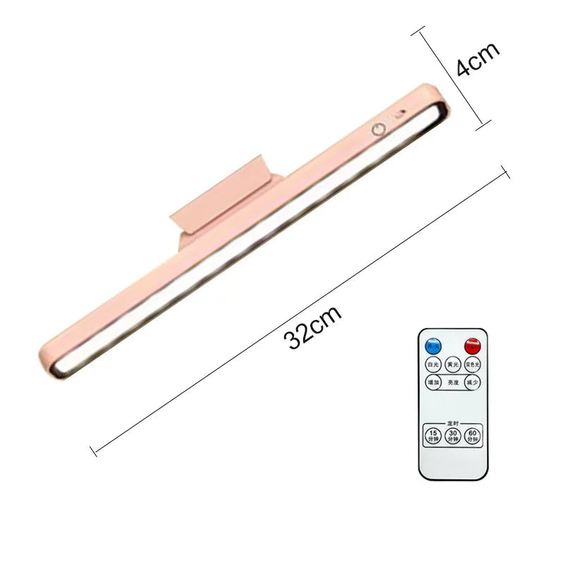 BrightHome - Trådlös Batteridriven LED Lampa med Justerbar Ljusstyrka och Magnetisk Montering