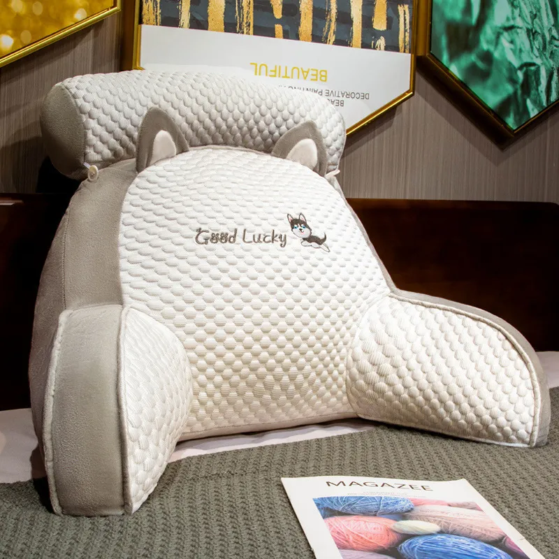 ComfortEase - Ergonomisk Ryggkudde i Minnesskum för Optimal Stöd och Avkoppling