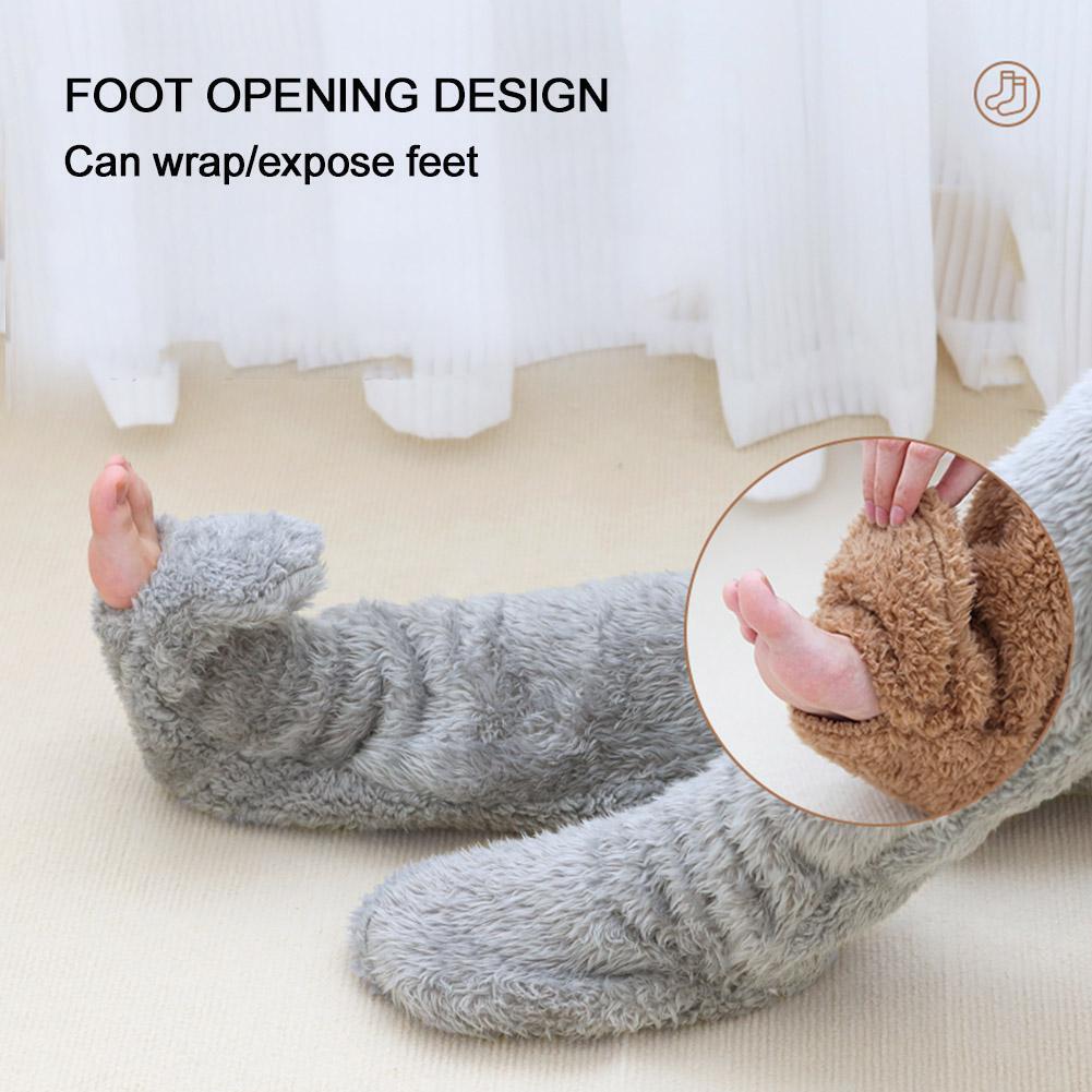 CozyFeet - Höga Vinterstrumpor i Mjukt Material för Värme och Stil