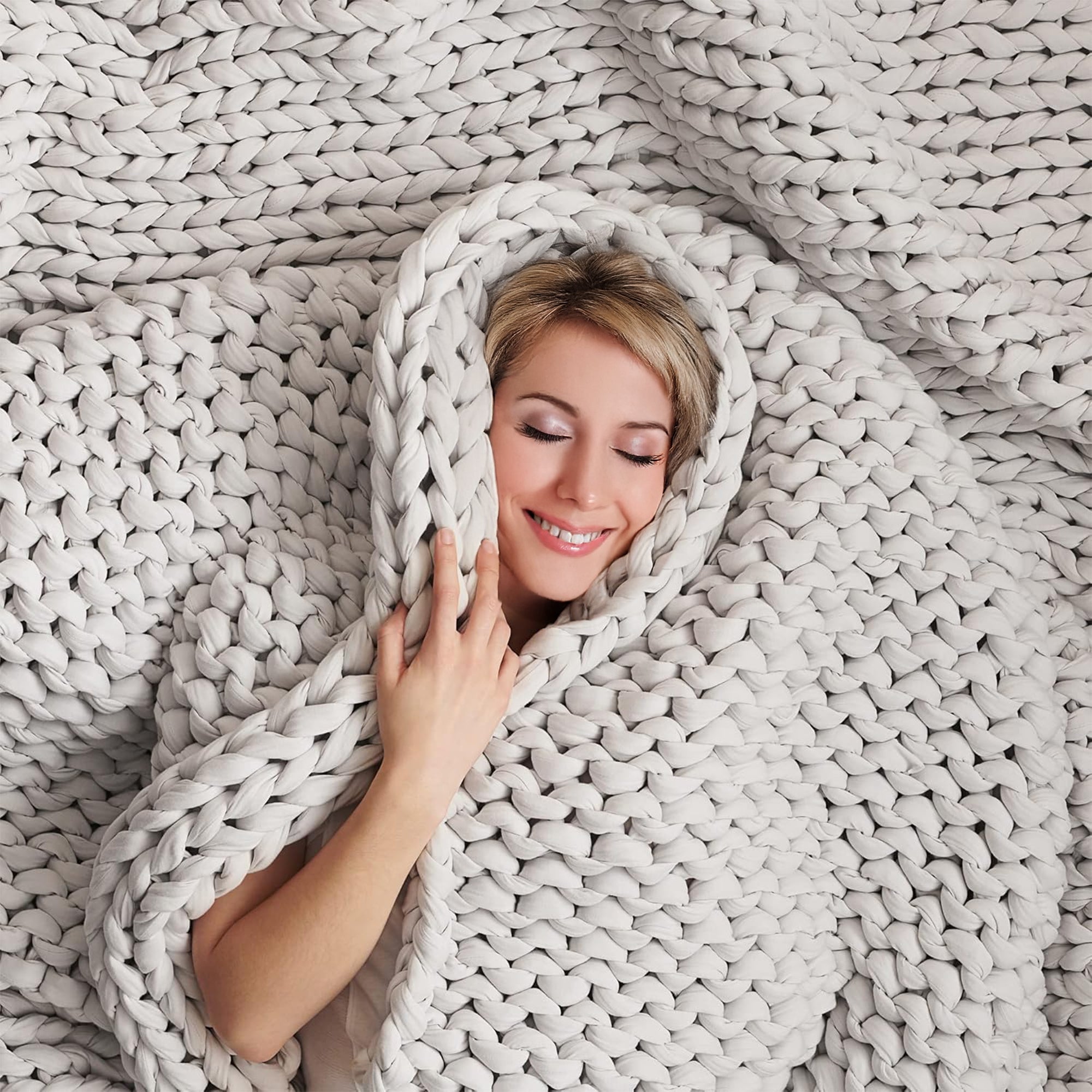 CozyNest - Handvävd Ullpläd i Mjuk Merinoull för Värme och Stil