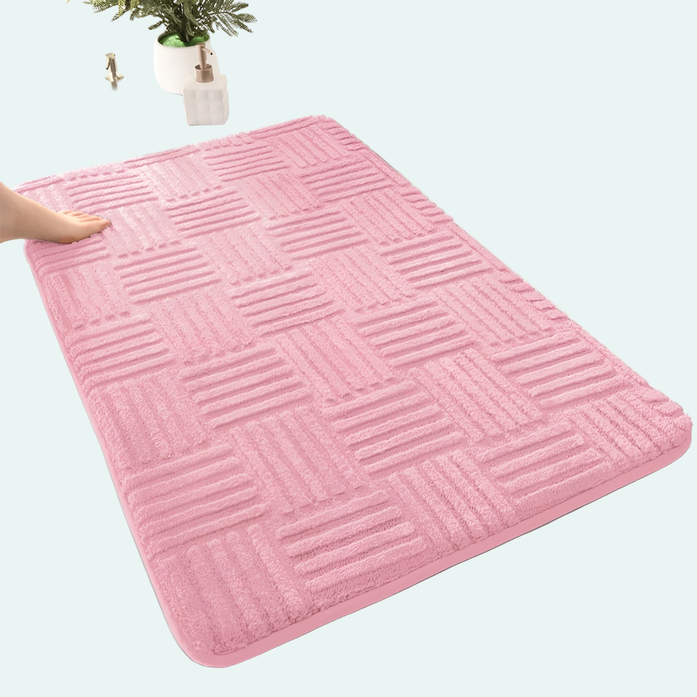 DreamSoft - Mjuk Badmatta med Antislip och Vattenabsorption