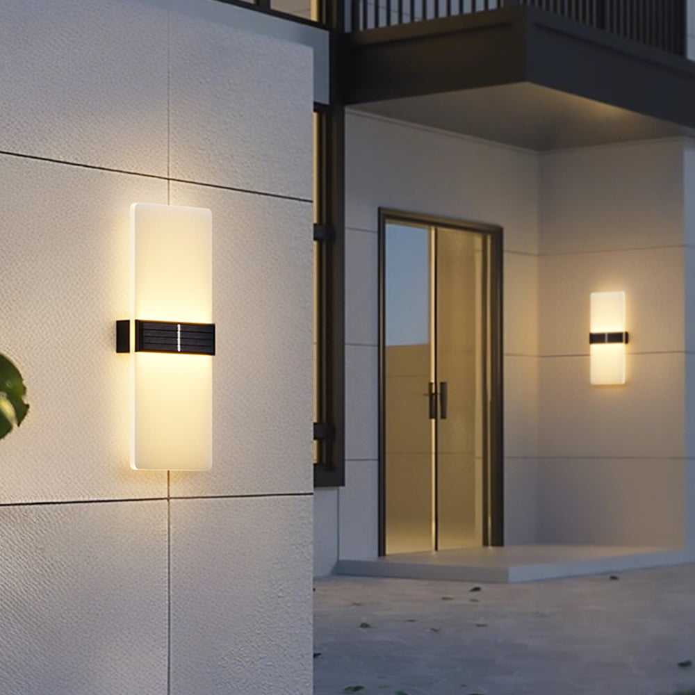 Elvanoz | LED-utomhusvägglampa – Energieffektiv med solenergi 5