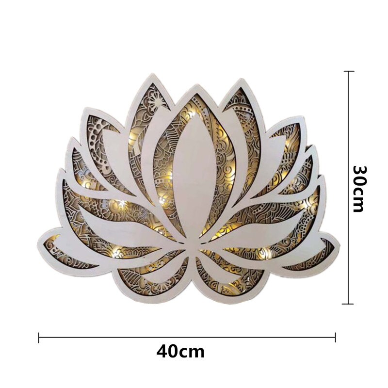 GlowEase - Modern LED Lotuslampa