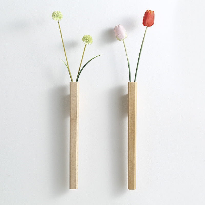 BloomNest - Elegant Hängande Väggvaser i Glas för Blommor och Växter Set