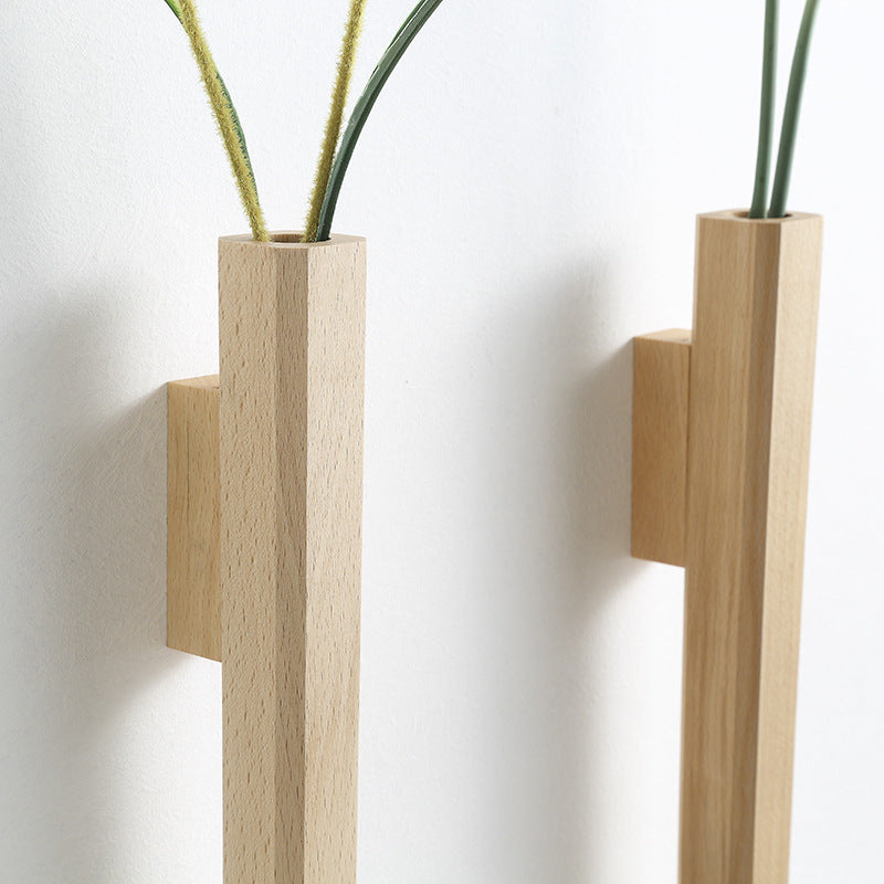 BloomNest - Elegant Hängande Väggvaser i Glas för Blommor och Växter Set
