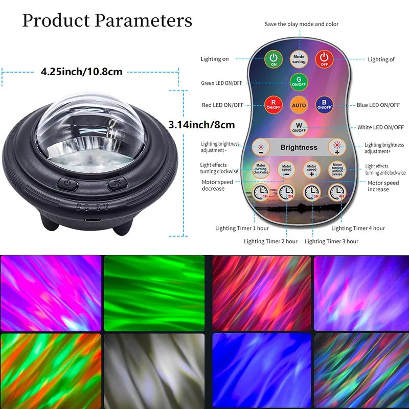 AstralNova - Aurora Stjärnprojektor