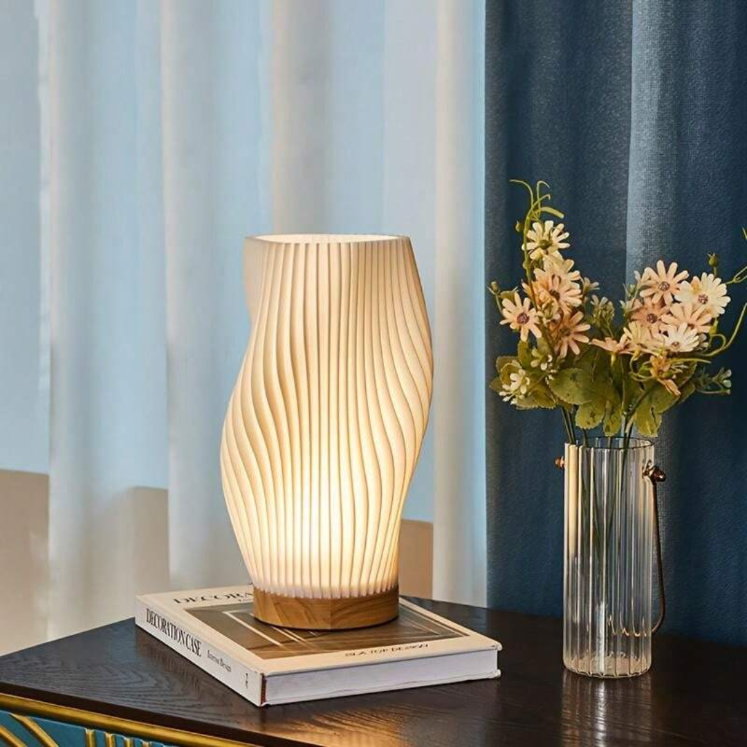 Lumina - Dimbara LED Bordslampa med Unikt Design för Stämningsfull Belysning