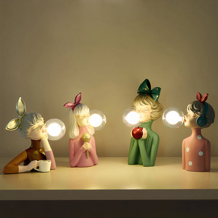 Fyra Systrar Bordslampa