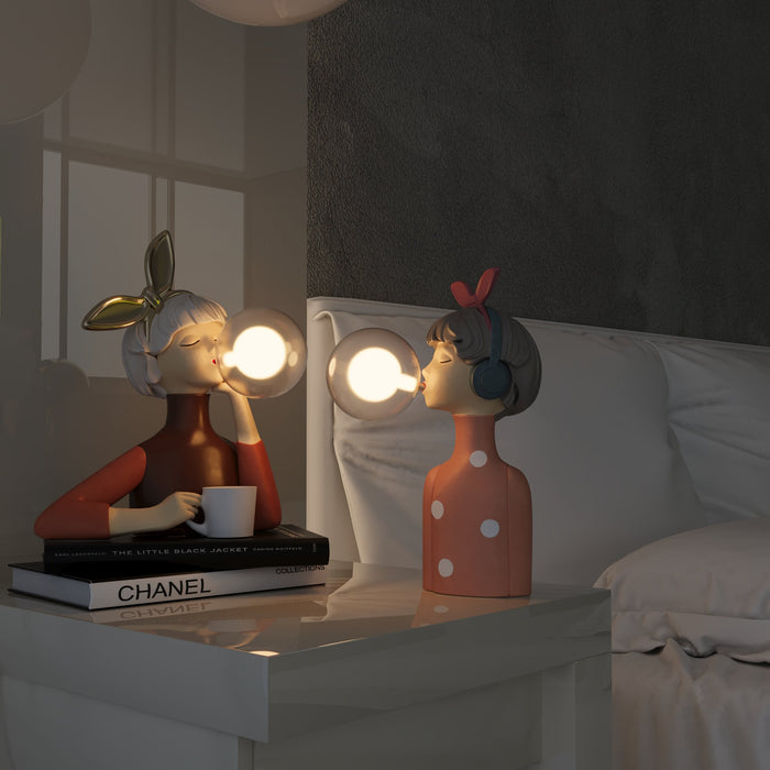 Fyra Systrar Bordslampa