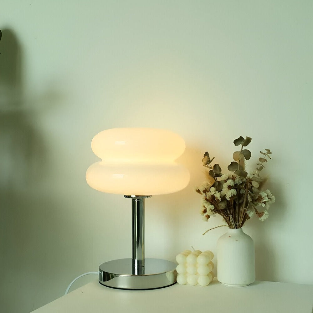 Luminara | Bordslampa – Elegant Design med Mjukt Ljus och E27 Glödlampa 2