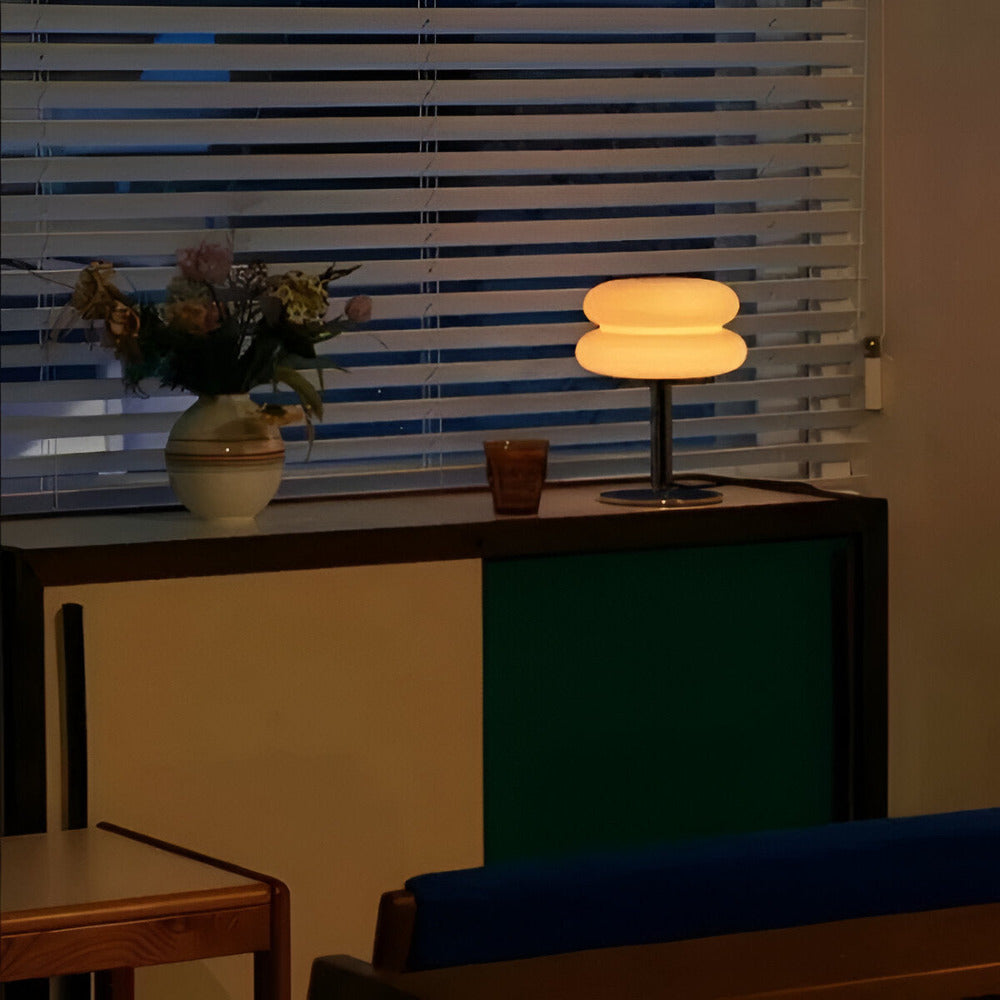 Luminara | Bordslampa – Elegant Design med Mjukt Ljus och E27 Glödlampa 3