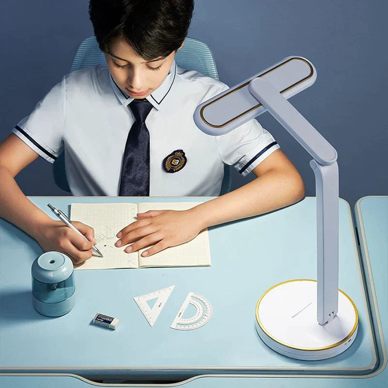 Luminara | LED-skrivbordslampa – Multifunktionell med Klocka 3