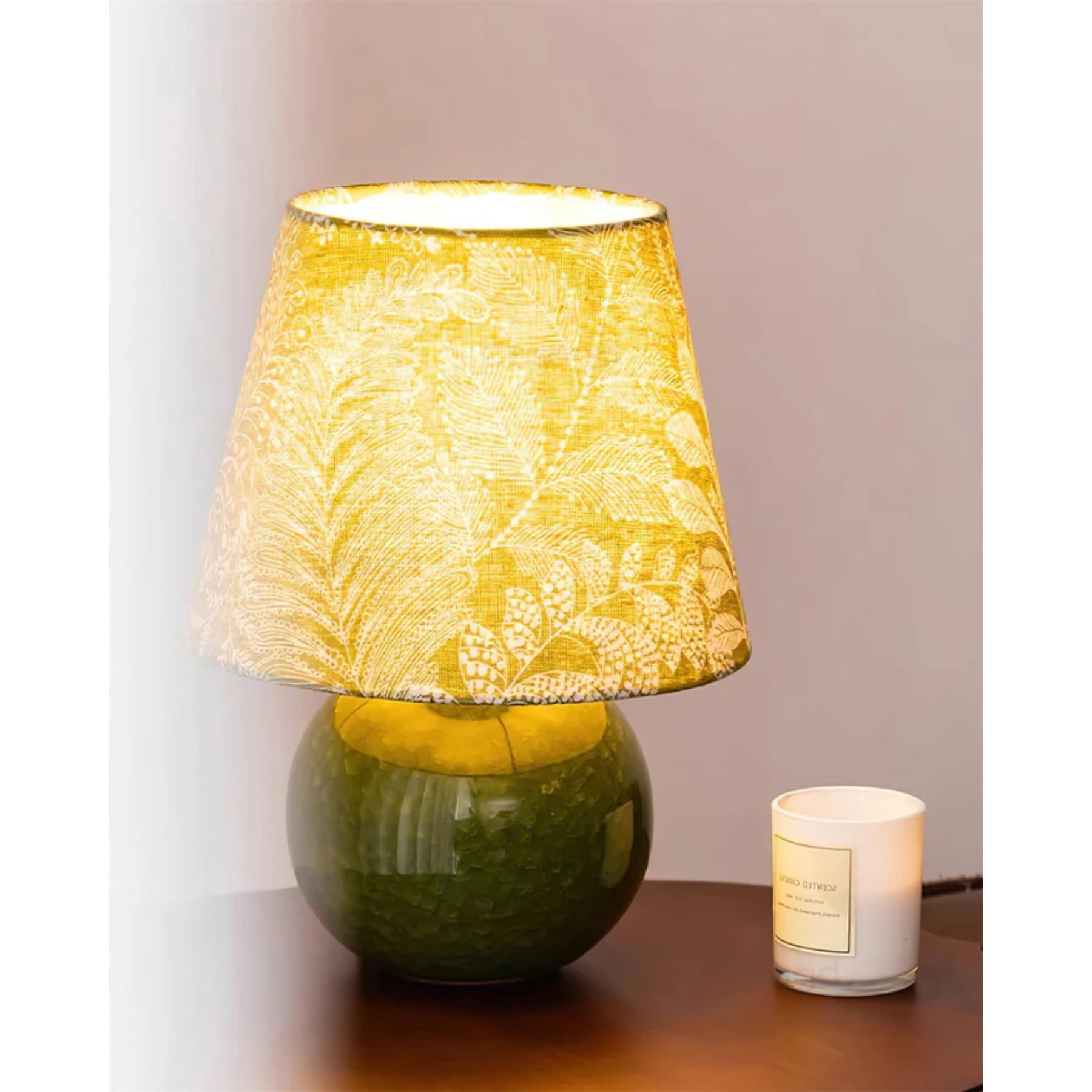 Livia Grön Bordslampa