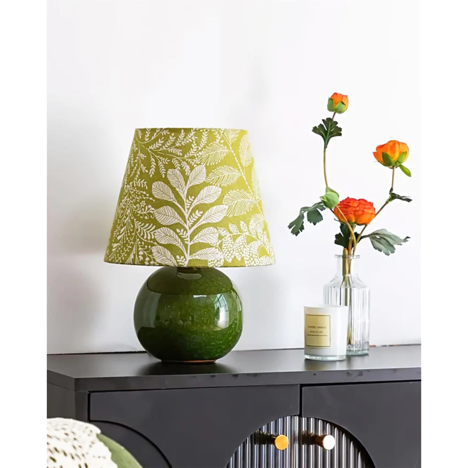 Livia Grön Bordslampa