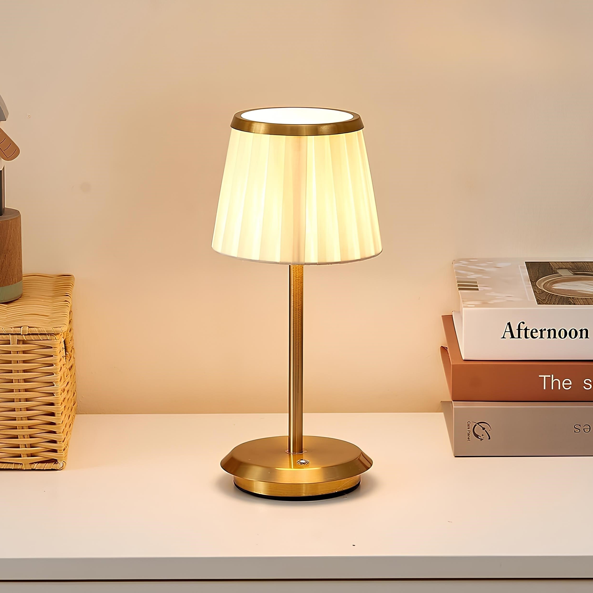 Zephyra - Uppladdningsbar Bordslampa med Dimmer