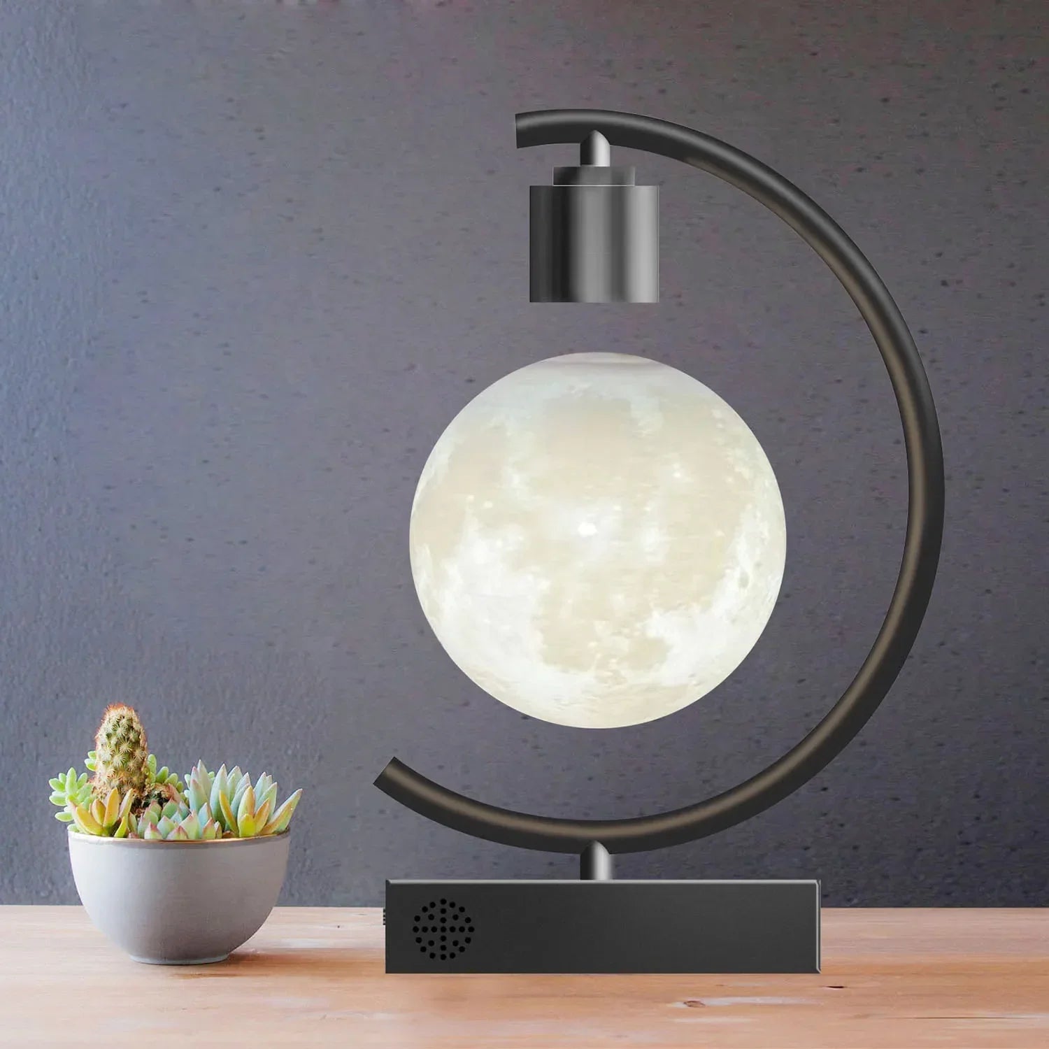 Lunara | Flytande månlampa – Innovativ design med dimbar belysning 5