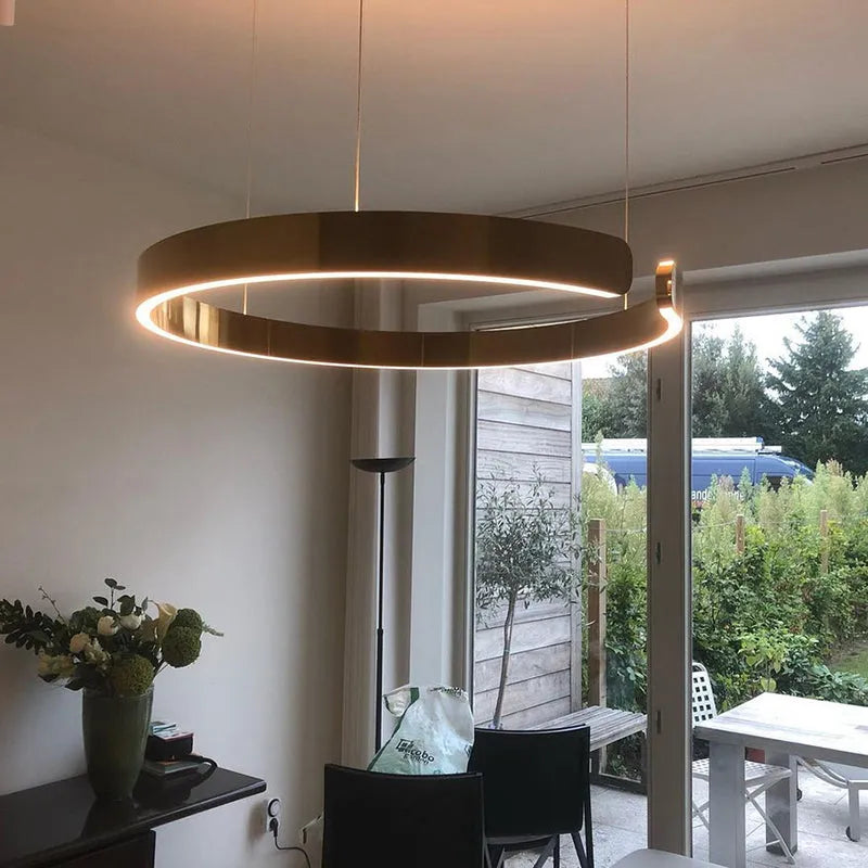 Lunaris | Pendellampa – Minimalistisk Design med Mjuk Belysning för Vardagsrum och Matsal 3