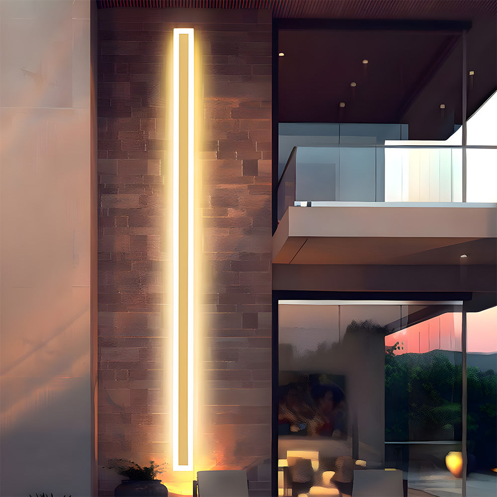 Lunaris | Utomhusvägglampa – Vintage LED i Rostfritt Stål med IP55-Skydd 6