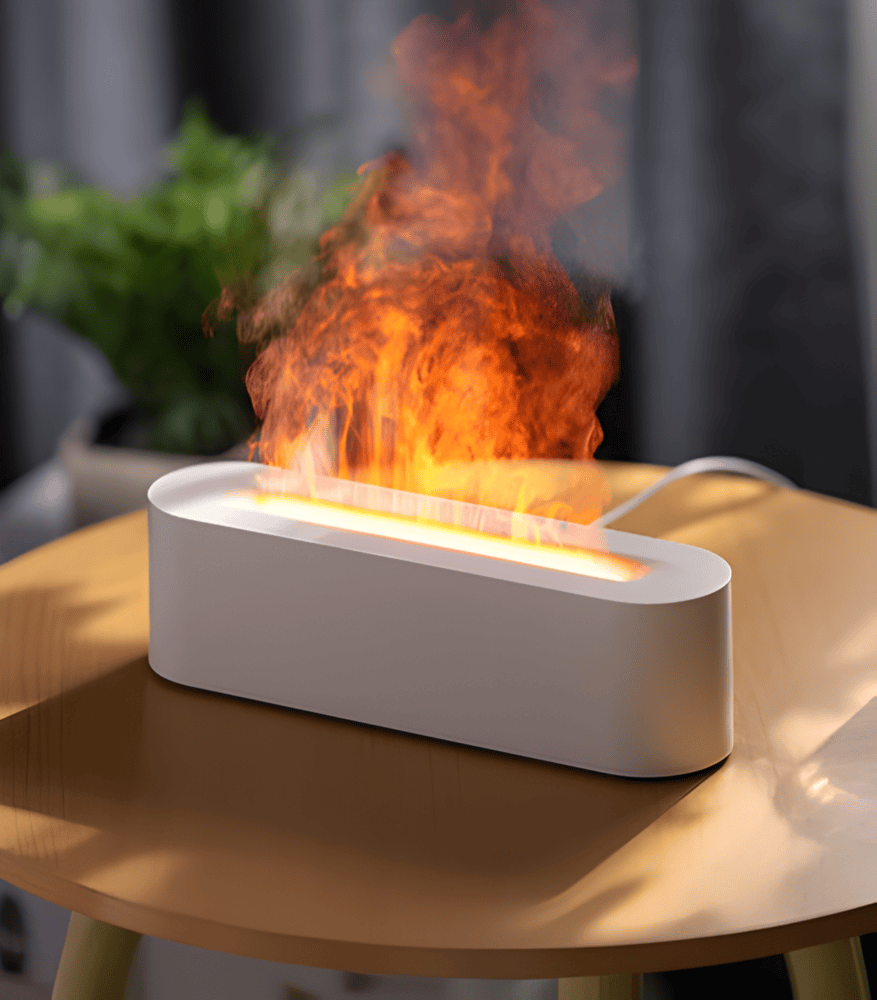 Mistara | Luftfuktare – 7 Färgskiftande LED-lampor och Aromdiffusor för Rummet 8