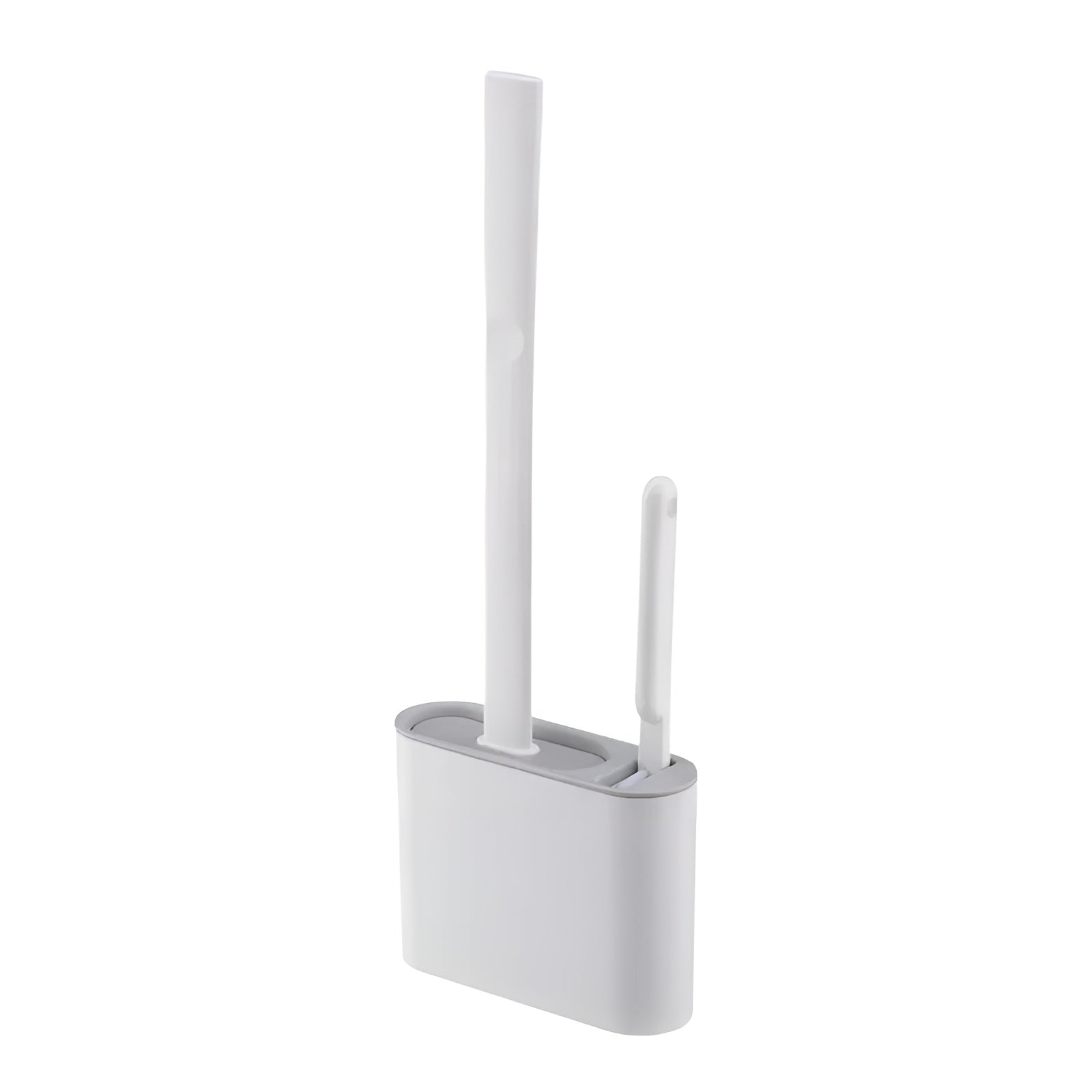 PerfectClean - Hygienisk Silikon Toalettborste med Väggmontering