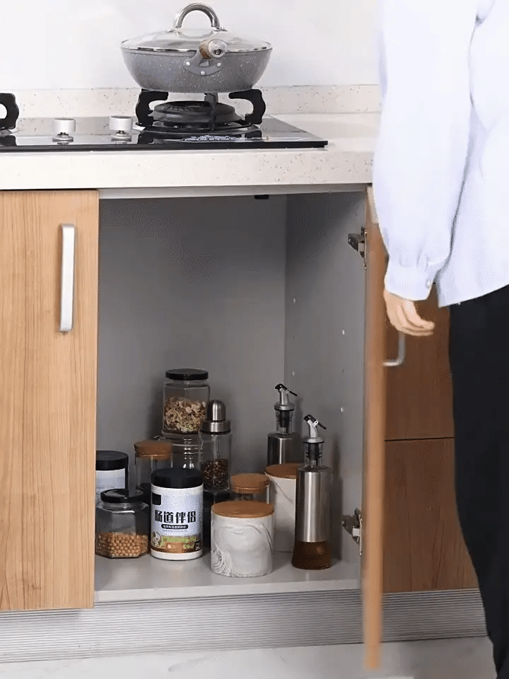 SinkSavvy - L-formad 2-vånings Diskbänkorganisator