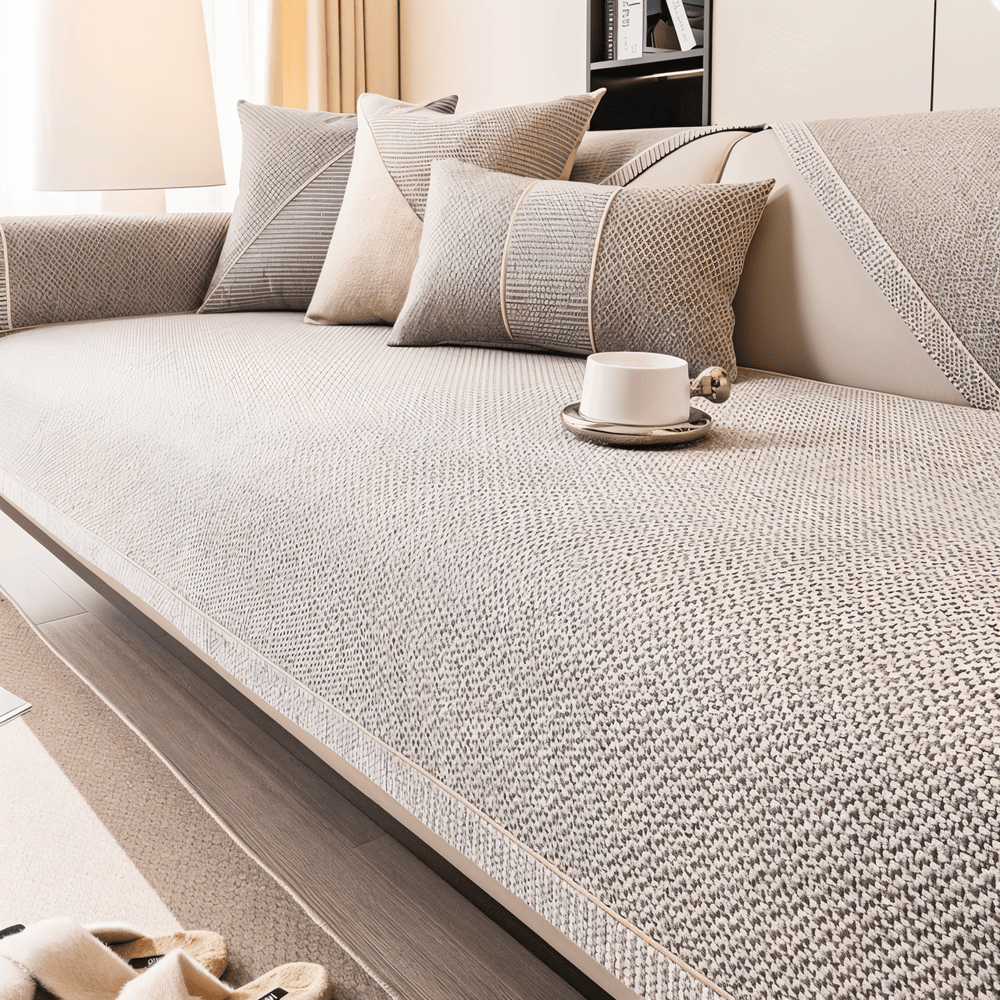 Solvian | Sofföverdrag – Halkfritt och Slitstarkt Skydd för Vardagsrum 5
