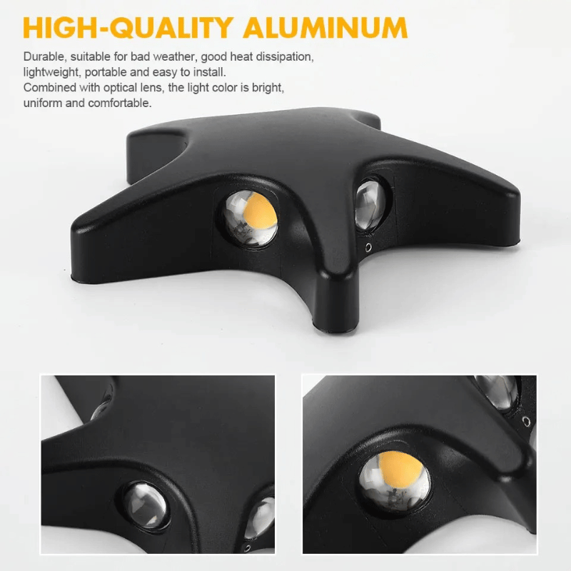 Zarvex | Utomhusvägglampa – Vattentät med LED-belysning