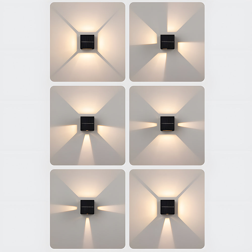 Zurello | Utomhusvägglampa – Solcellsdriven med LED-belysning 8