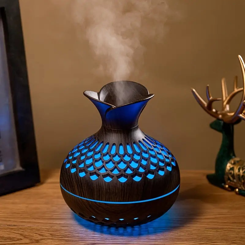 AromaLuxe - Elegant Aromadiffusor med Ultraljudsteknik för Avkoppling