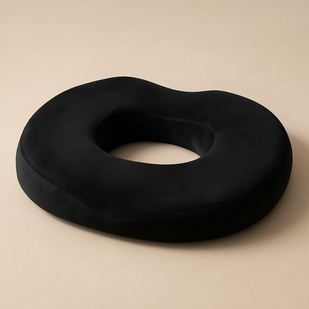 ComfortEase - Ergonomisk Donutkudde i Minnesskum för Smärtlindring och Bättre Hållning