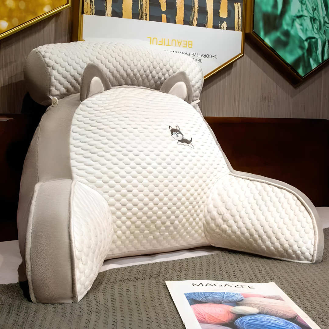 ComfortEase - Ergonomisk Ryggkudde i Minnesskum för Optimal Stöd och Avkoppling