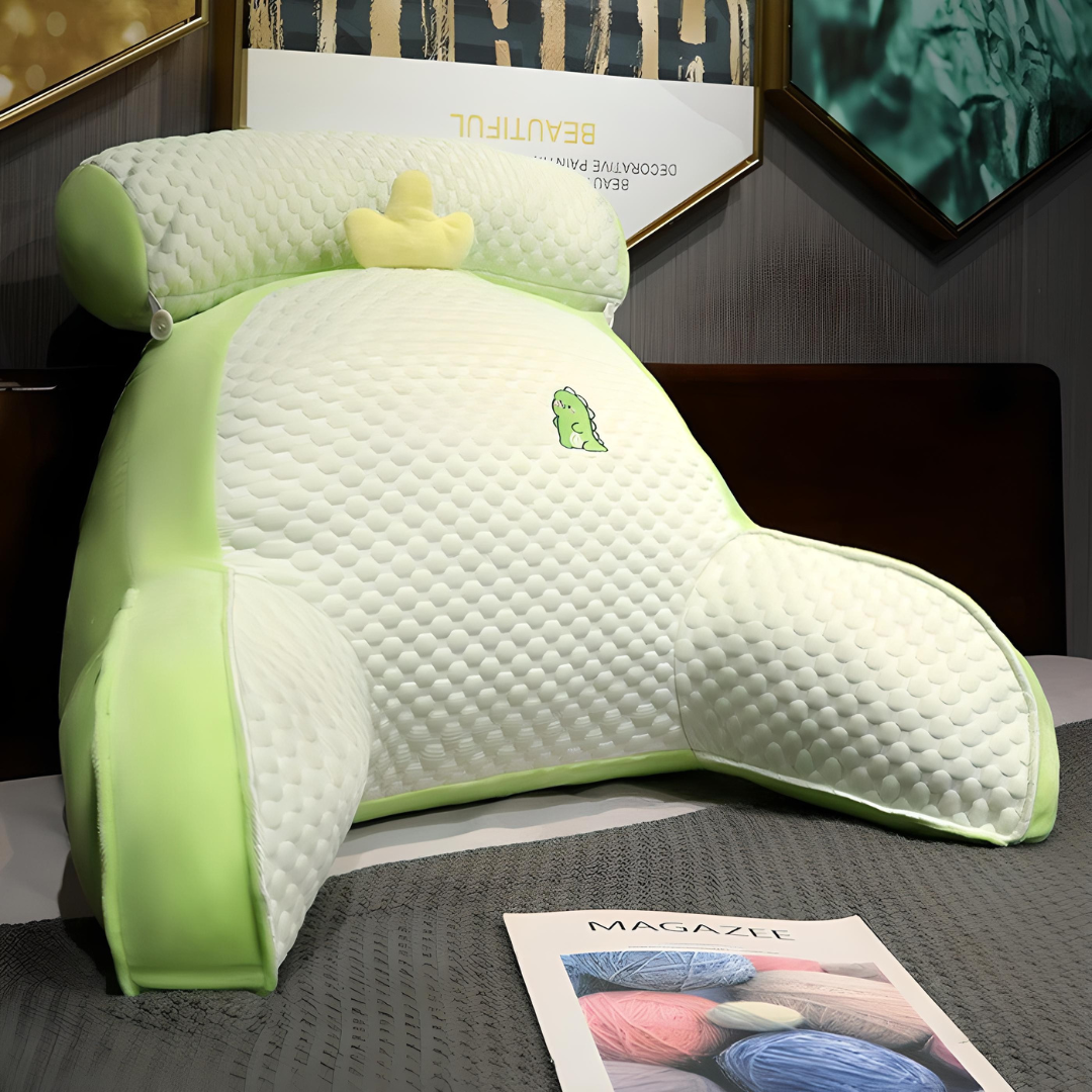 ComfortEase - Ergonomisk Ryggkudde i Minnesskum för Optimal Stöd och Avkoppling