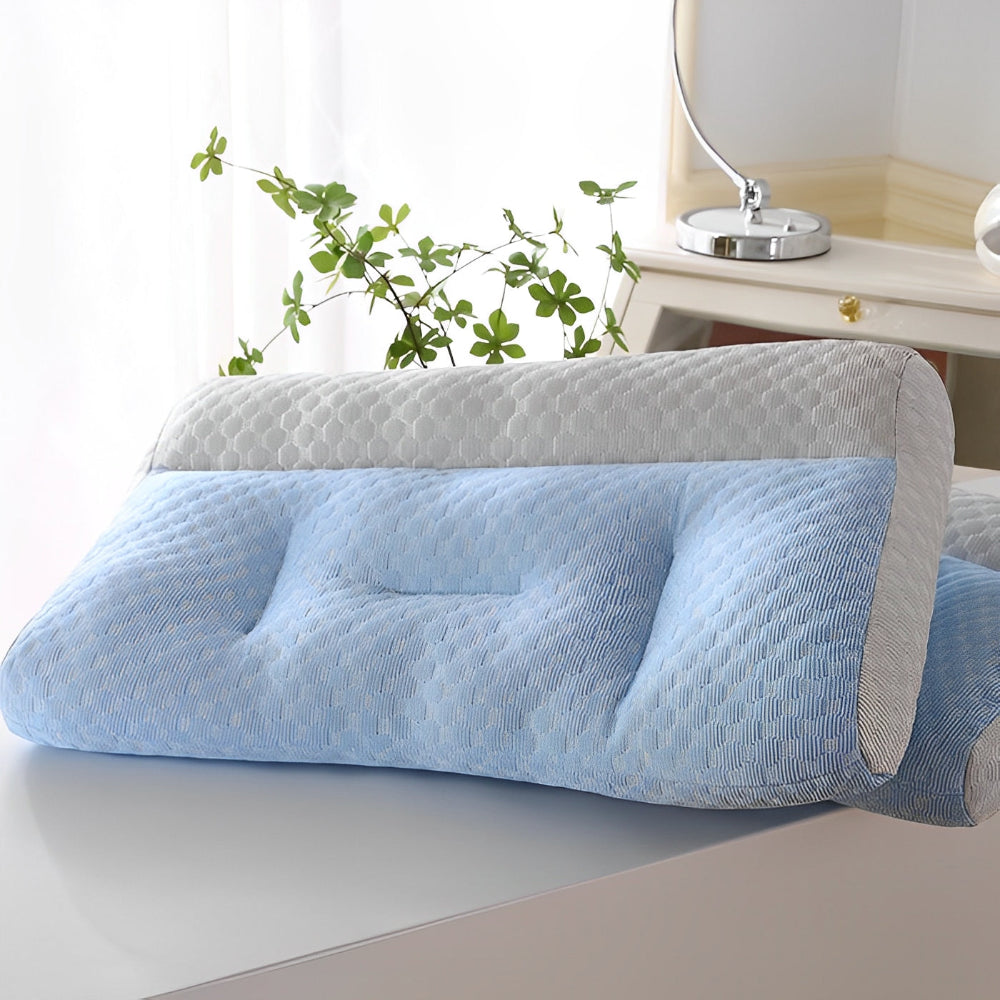 CoolRest - Kylande Ergonomisk Nackkudde för Bättre Sömn och Komfort