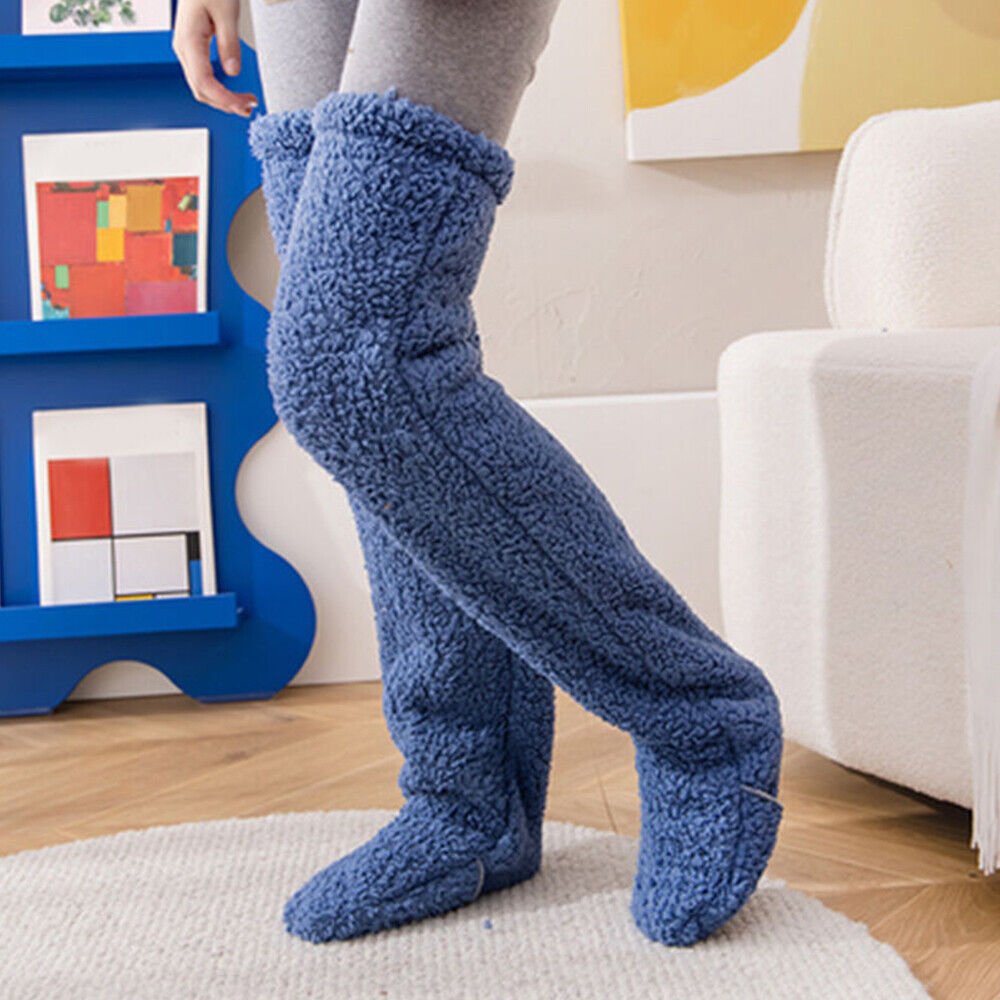 CozyFeet - Höga Vinterstrumpor i Mjukt Material för Värme och Stil