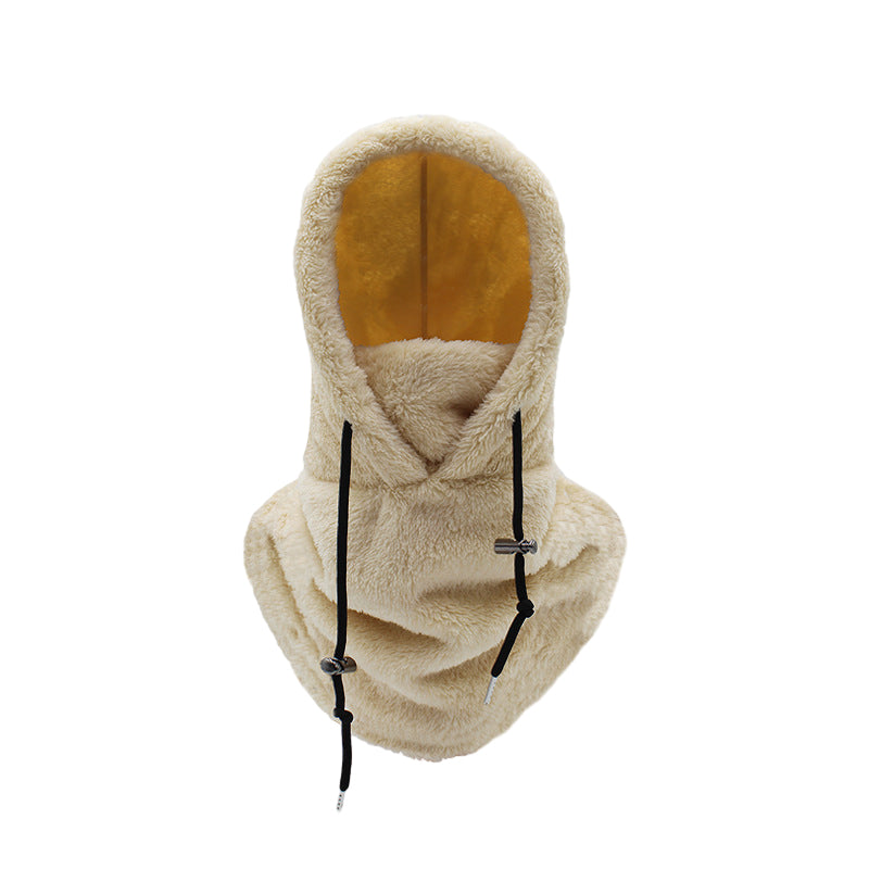 CozyGuard - Fleece Balaclava med Sherpa Huvud för Vinteräventyr och Skydd