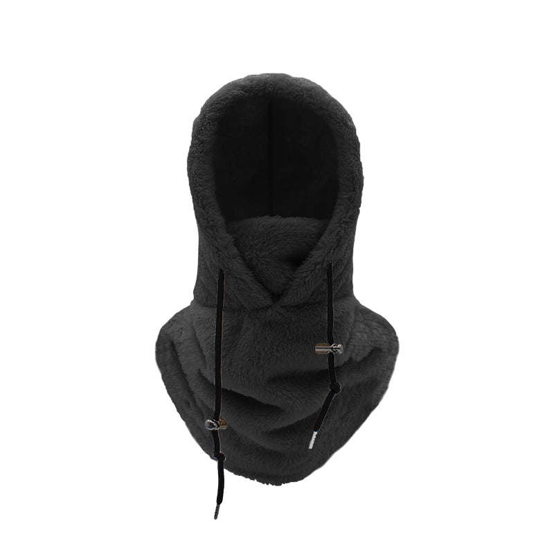 CozyGuard - Fleece Balaclava med Sherpa Huvud för Vinteräventyr och Skydd