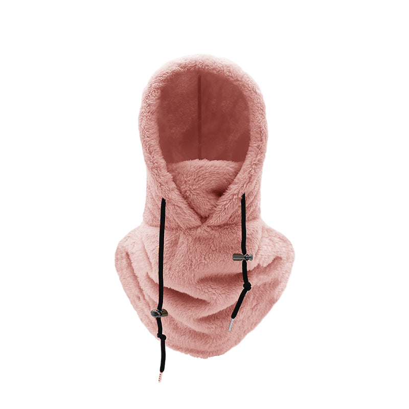 CozyGuard - Fleece Balaclava med Sherpa Huvud för Vinteräventyr och Skydd