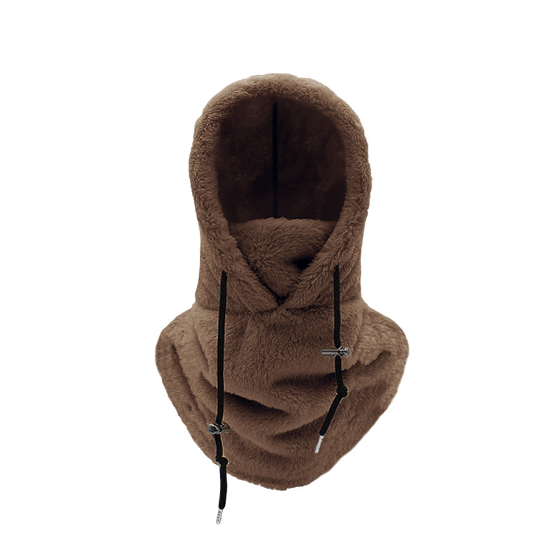 CozyGuard - Fleece Balaclava med Sherpa Huvud för Vinteräventyr och Skydd