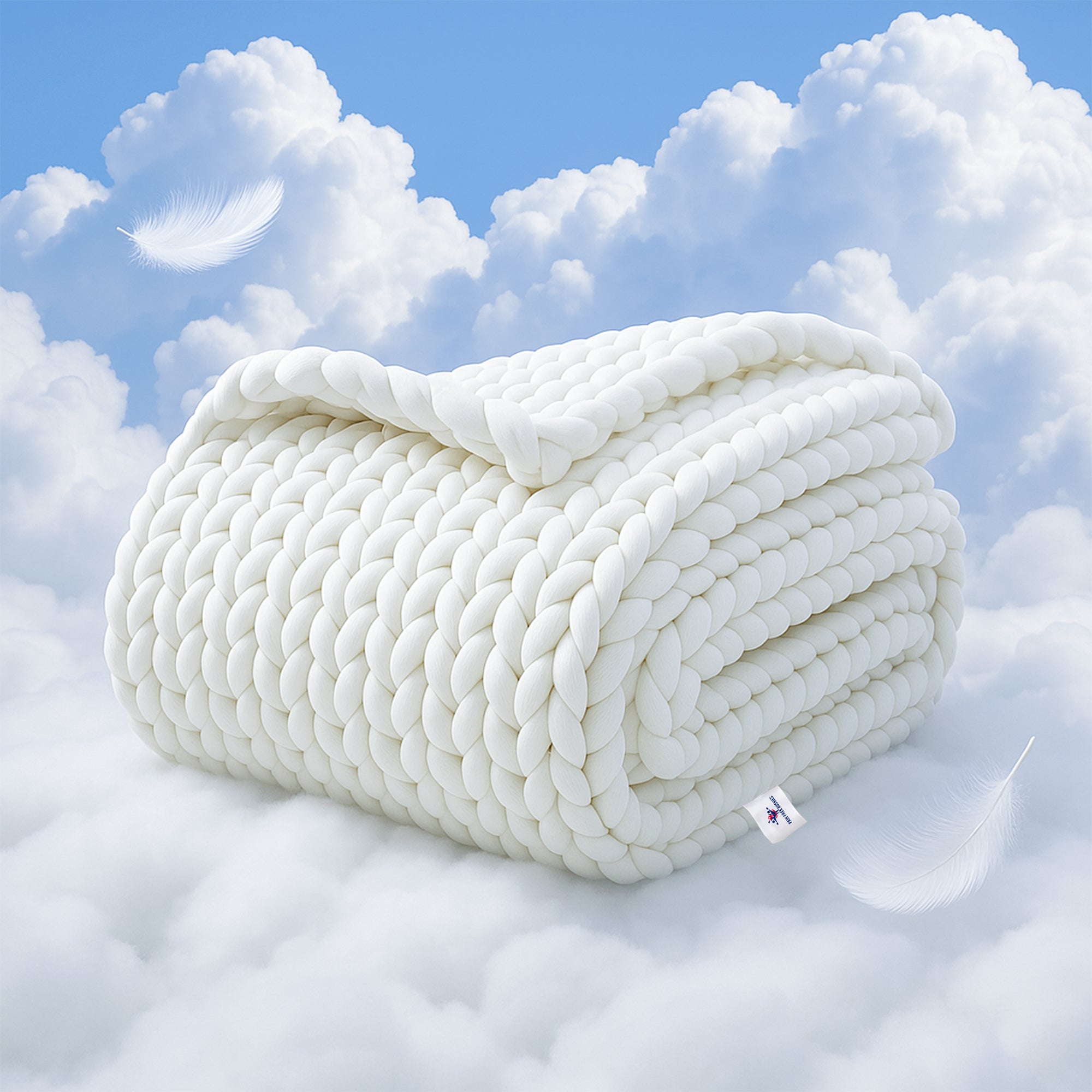CozyNest - Handvävd Ullpläd i Mjuk Merinoull för Värme och Stil