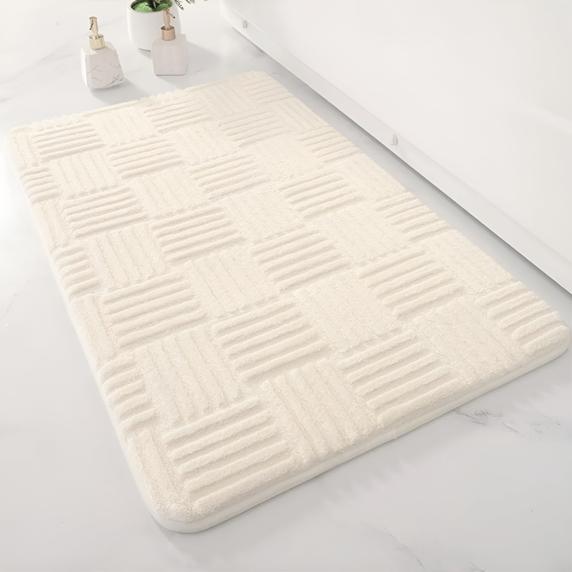 DreamSoft - Mjuk Badmatta med Antislip och Vattenabsorption