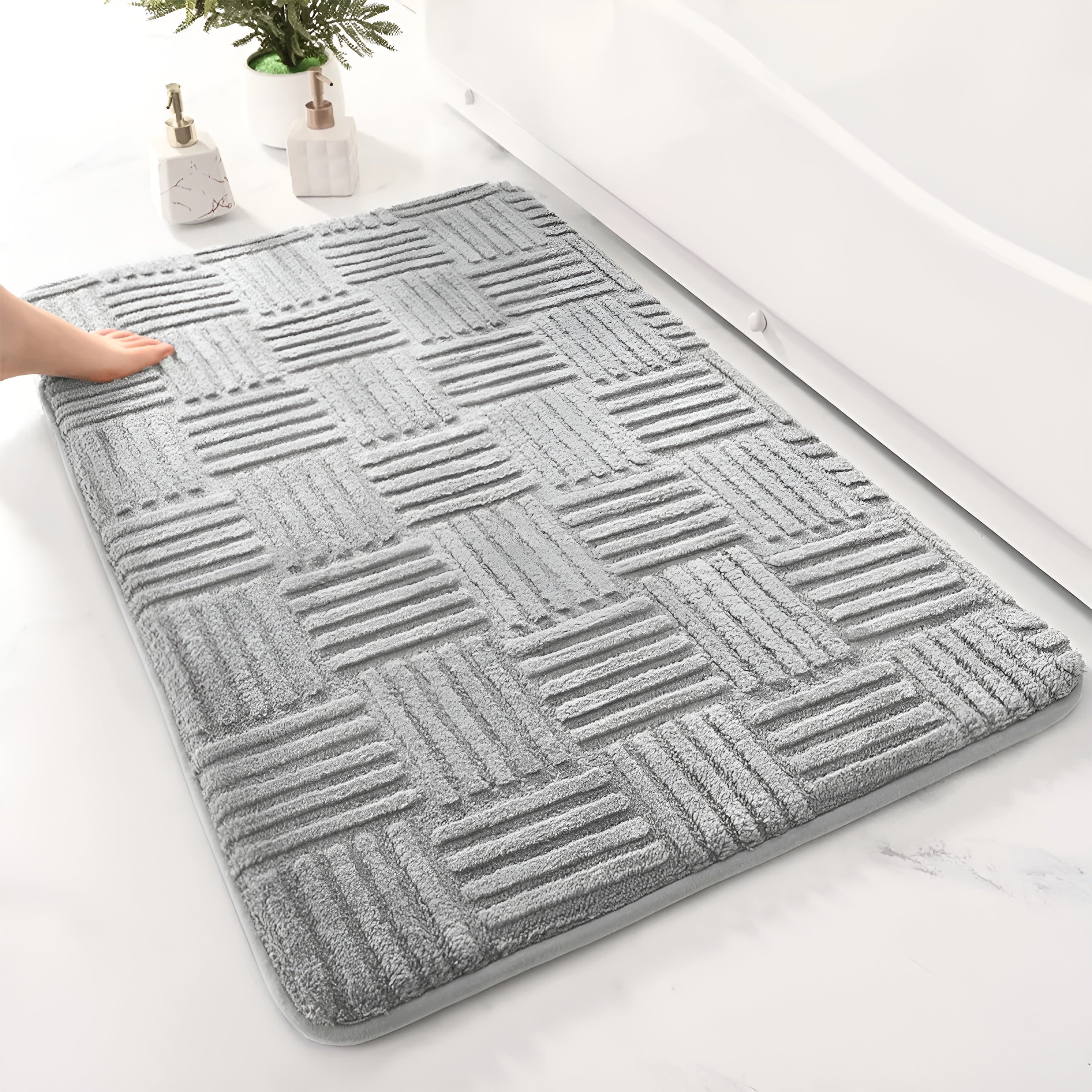 DreamSoft - Mjuk Badmatta med Antislip och Vattenabsorption