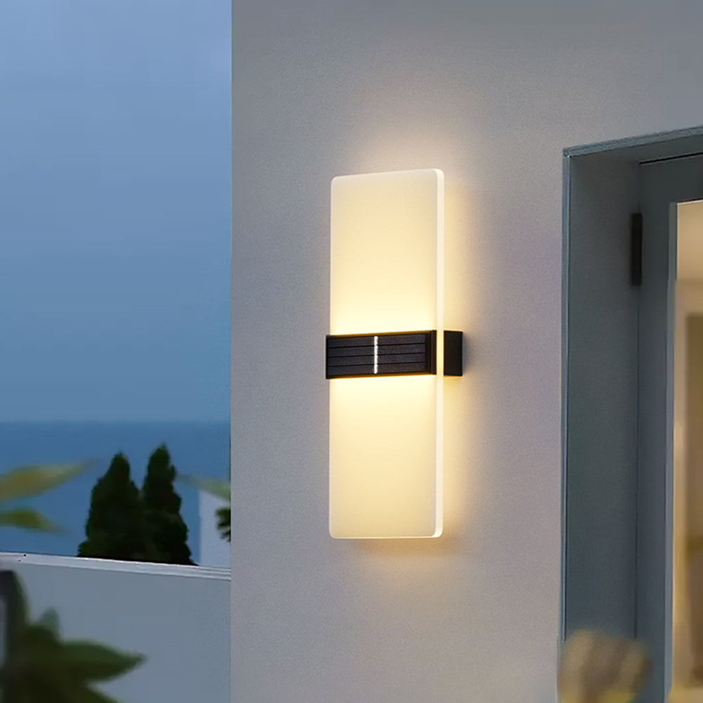 Elvanoz | LED-utomhusvägglampa – Energieffektiv med solenergi 2