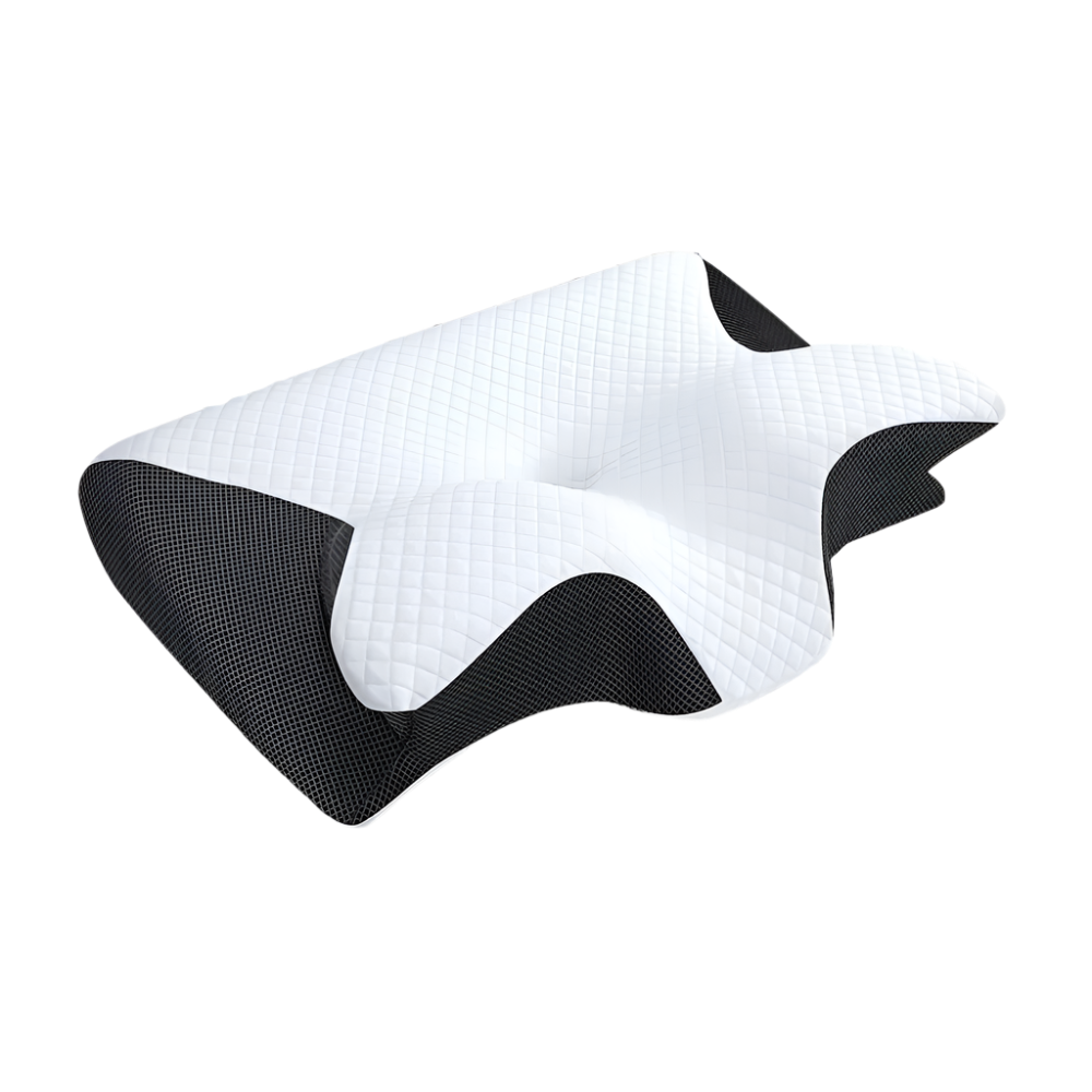 NeckEase Memory Foam Nackkudde för Nacksmärta