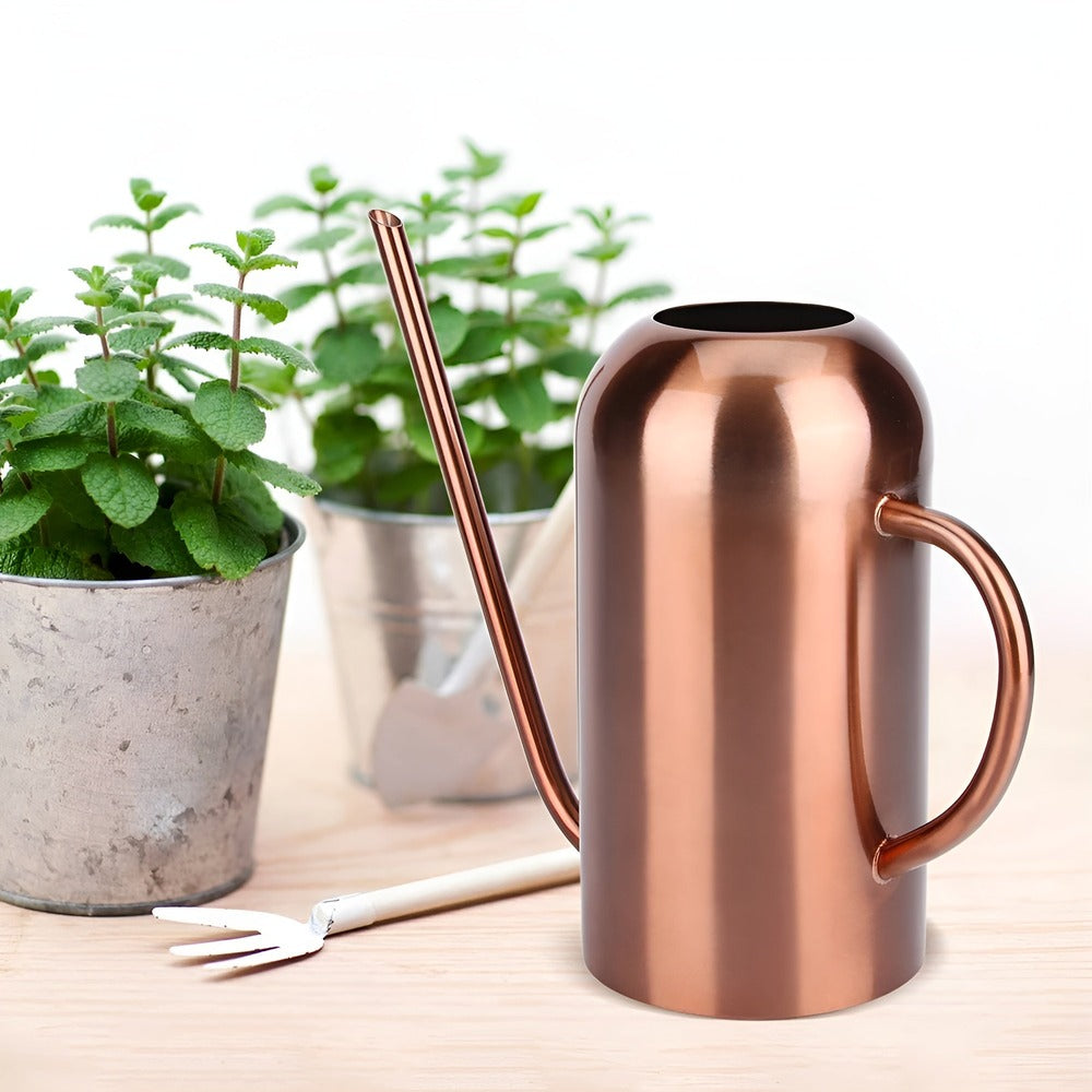 GreenEase - Elegant Vattenspruta i Rostfritt Stål för Exakt Vattning 1,5L