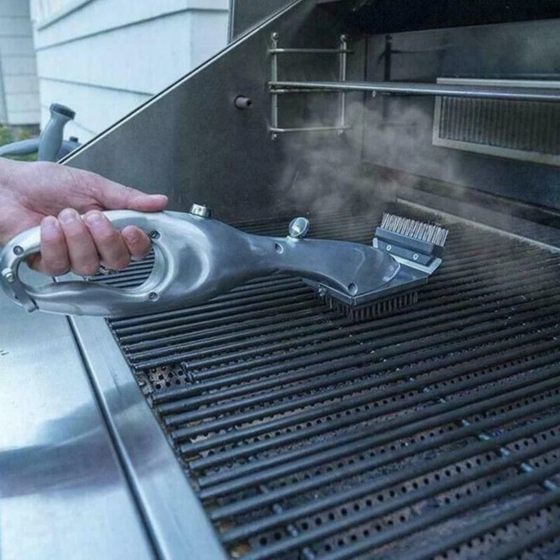 Grillara | Grillrengörare – Effektiv Ångteknik med Hållbar Kolskrapa